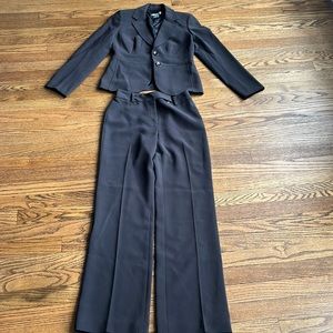 Black/ super dark Grey suit